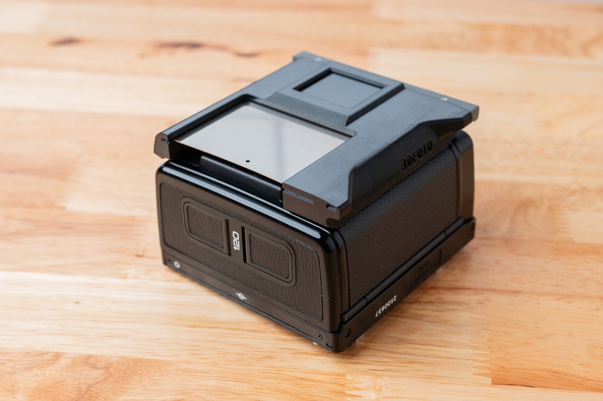Bronica Film Back Dark Slide Holder for SQ-i Film Backs 3D Printed, Glossy