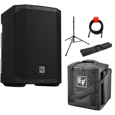 Electro-Voice EVERSE 8 Weatherized Battery-Powered Loudspeaker w/ Tote Bag Kit