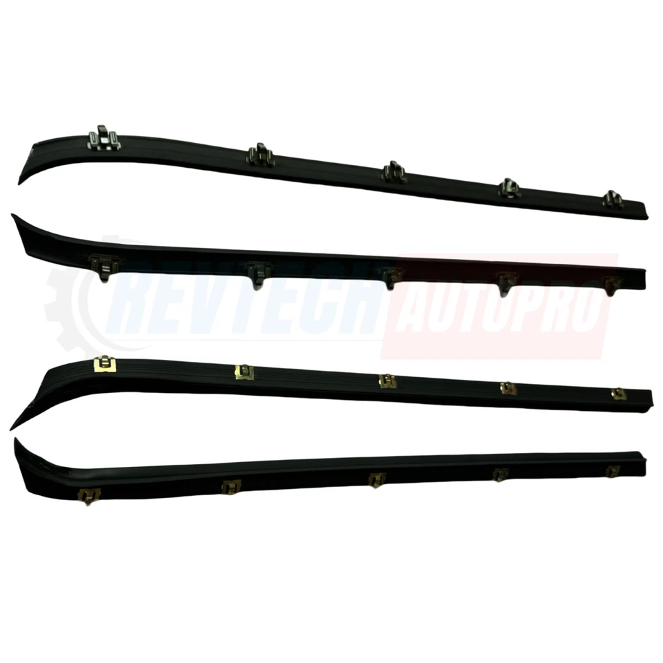 13600166 Door Weatherstrip Rubber Seal Kit 12PC for 73-80 Chevy GMC Pickup Truck Foto 4 de 4
