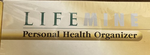 NEW LifeMine Personal Health Organizer Filing System CD Binder Preparedness. - Picture 7 of 9