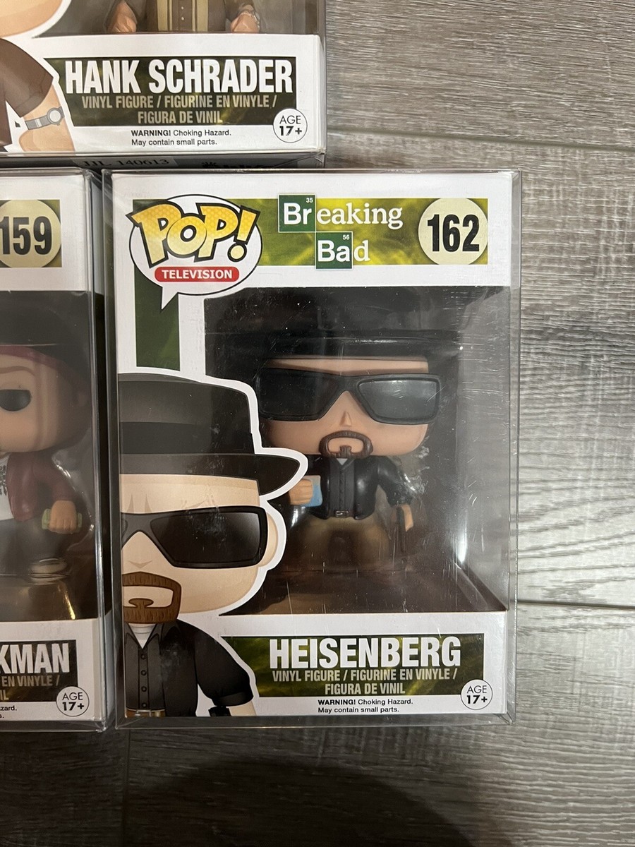 Funko Pop Breaking Bad Lot Of 3- Jesse Pinkman Walter White Hank