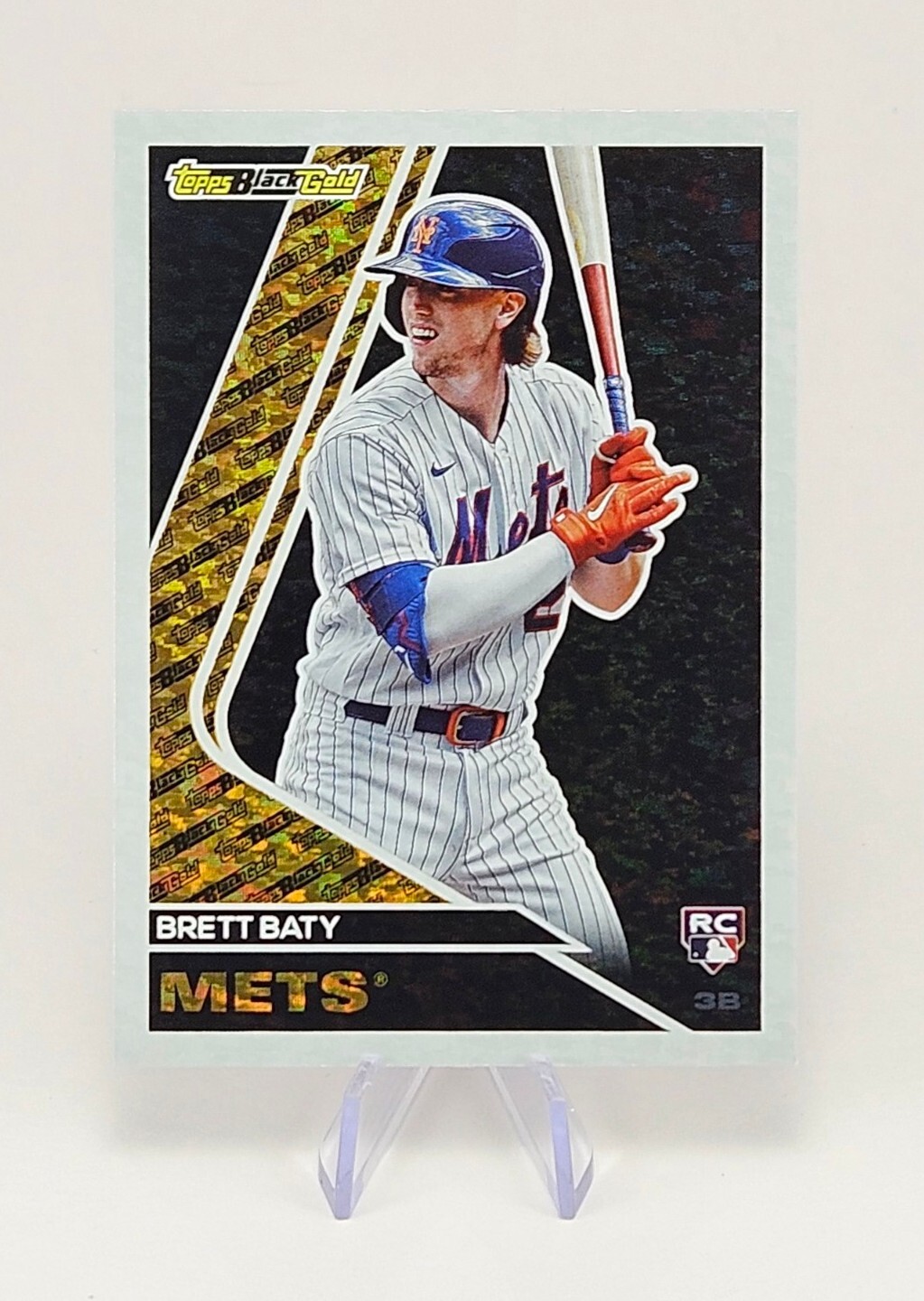 2023 Topps Update-Black Gold-Brett Baty RC #BG-15