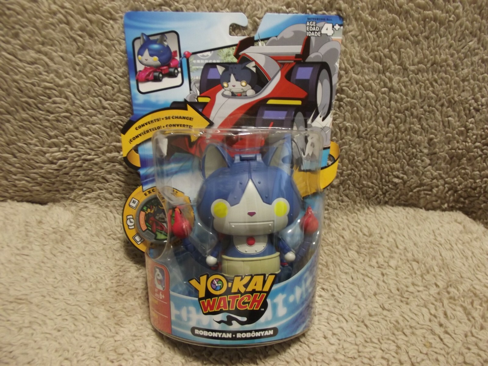 Kid's Yo-kai Watch Converting Racecar Robonyan Toy R34 for sale online |  eBay