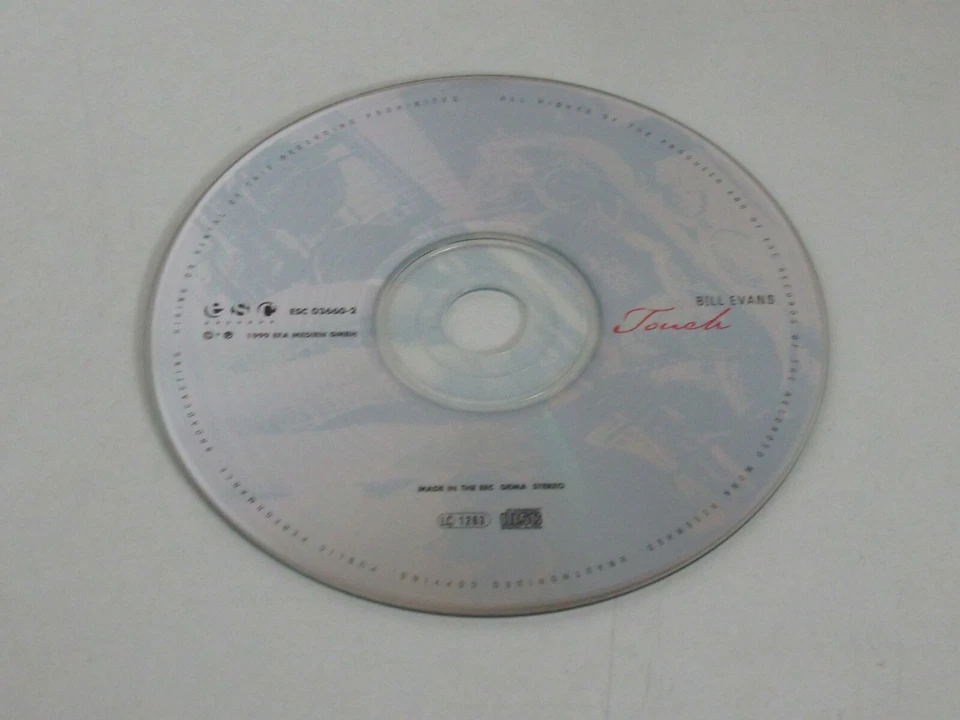 Bill Evans – Touch / ESC Records – ESC 03660-2 CD ALBUM DIGIPAK - Bild 2 von 4