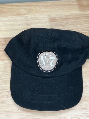 Jack Daniels Hat Mens Black Adjustable 