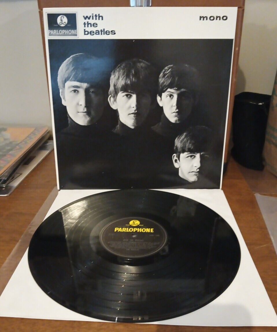 The Beatles With The Beatles LP Parlophone Y&B  Re-issue 1981 EX/NM