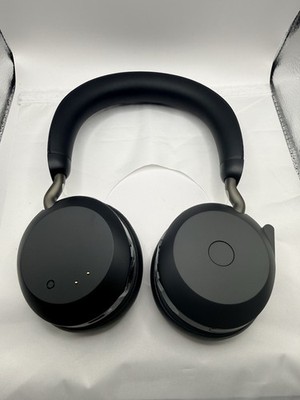 Jabra Evolve2 75 Black Wireless Bluetooth USB-A Headset ANC Boom Mic Headband