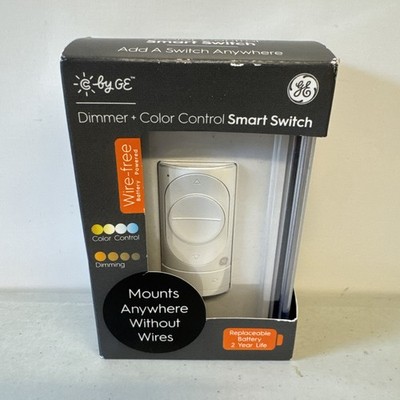 GE CYNC Dimmer + Color Control Smart Switch/Keypad - Wireless Battery Powered