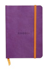 Rhodia Rhodiarama SoftCover Notebook 72 Sheets 4 x 5 1/2 Purple Cover 117310C