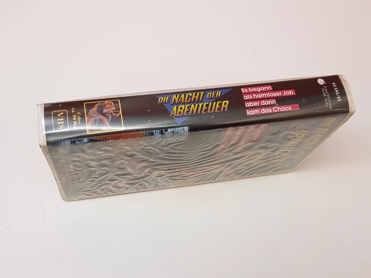 Die Nacht der Abenteuer 1987 VHS German PAL Video Großbox Elisabeth Shue Disney