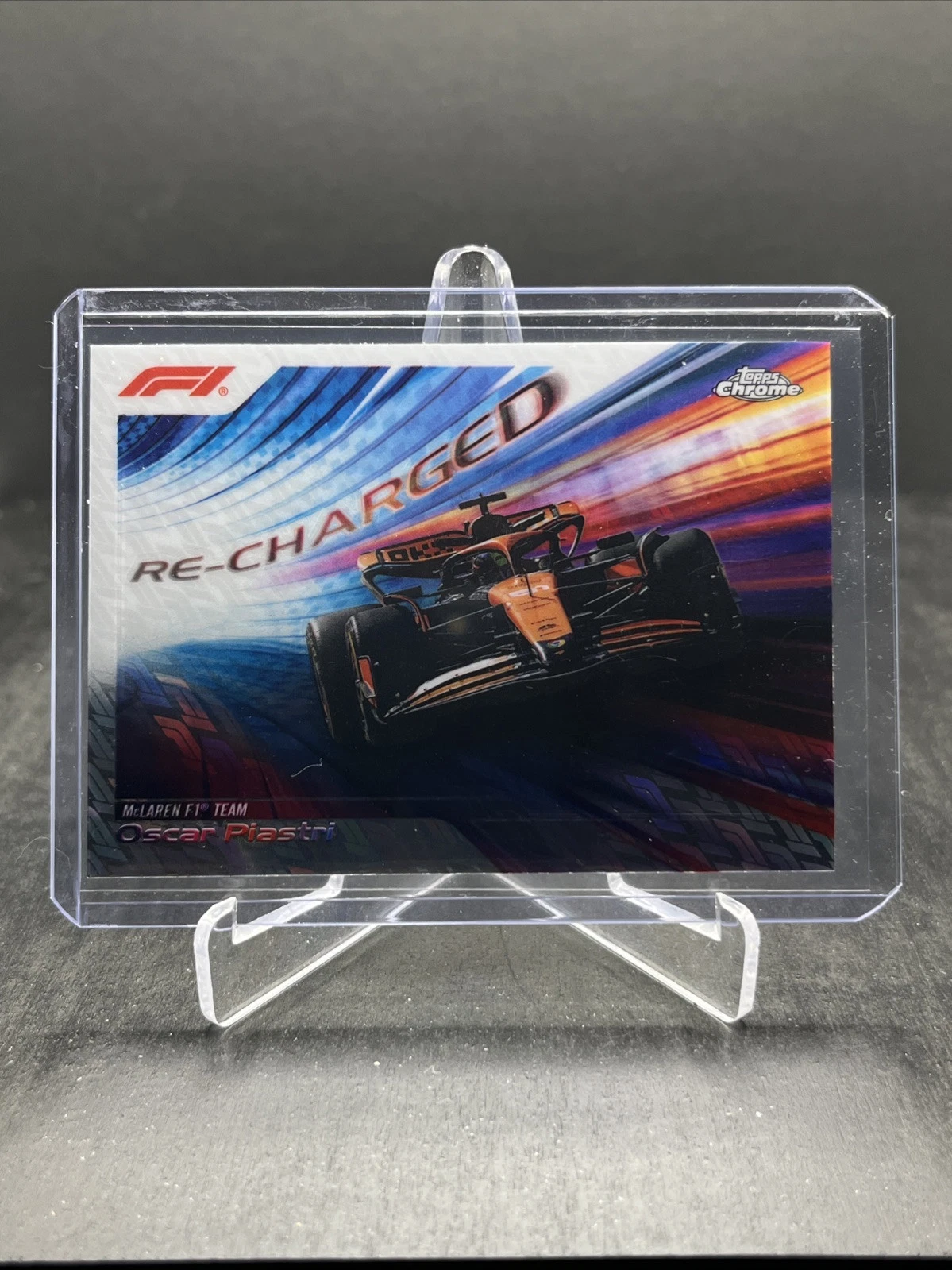 Oscar Piastri trading card
