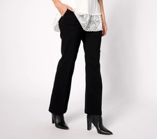  AE 506 LOGO by Lori Goldstein Regular AnyWEAR Stretch Trouser Size 10