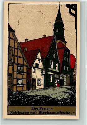 13214333 - 4720 Beckum Suedstrasse Postcard