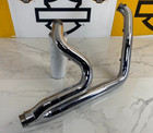 Vance & Hines Pro Pipe Dyna Exhaust Header Head Pipe with Heat Shields