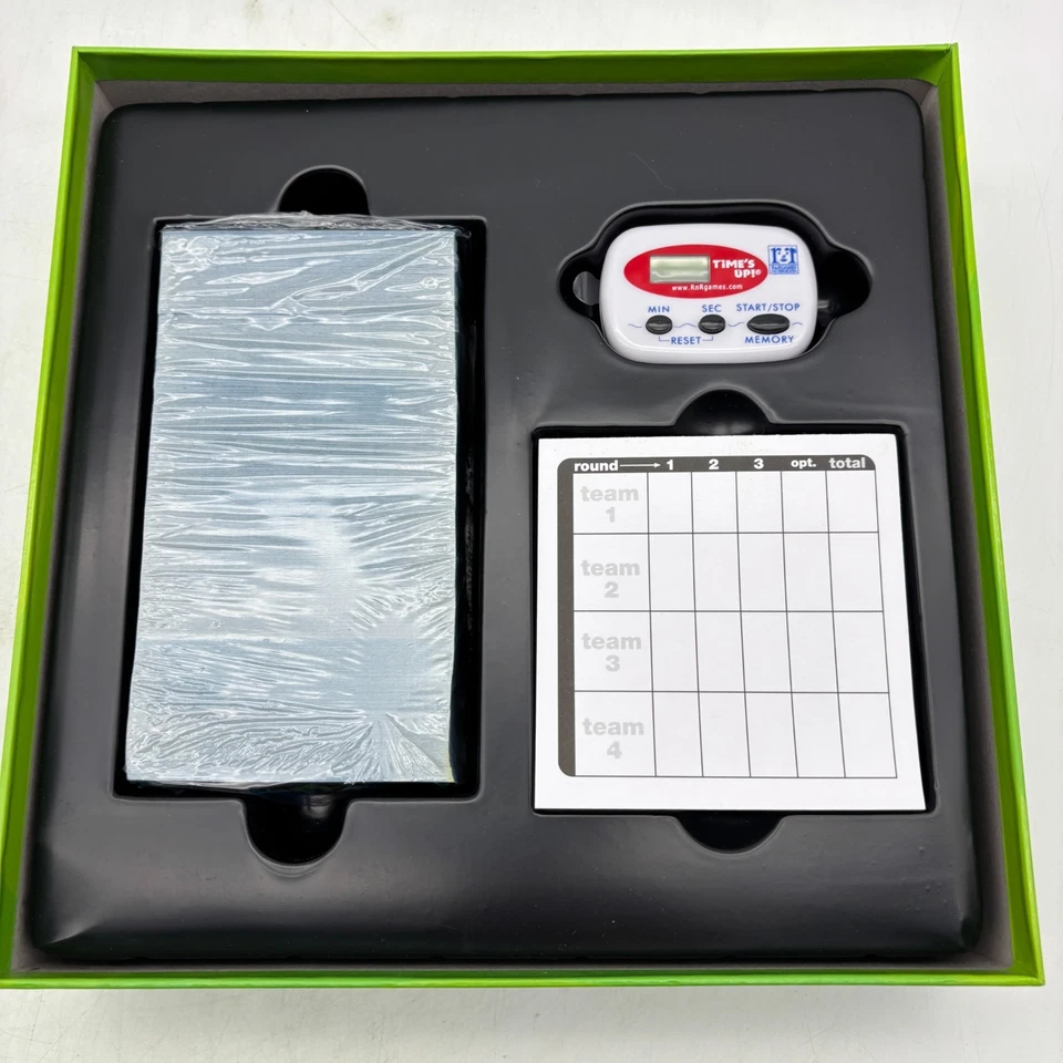 VINTAGE Time's Up Deluxe COMPLETE R & R Games 2008 Verbal Expressions Word Party - Image 4 of 4