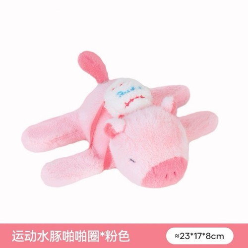Lovely Capybara Animal Slap Snap Wrap Wristband Bracelet Plush Stuffed Animal Ka - Picture 14 of 15