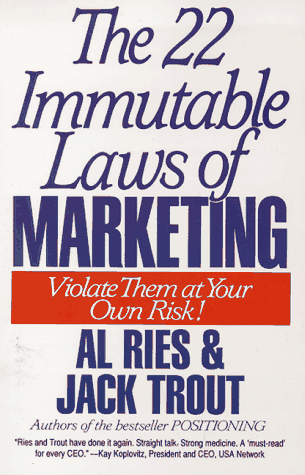 The 22 Immutable Laws of Marketing - Picture 1 of 1