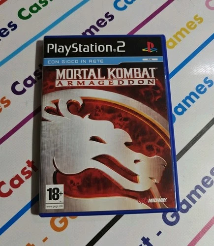 PS2 MORTAL KOMBAT ARMAGEDDON MINT ITALIAN COMPLETE