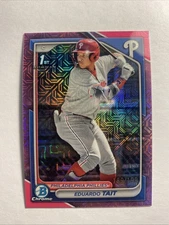2024 Bowman Chrome Eduardo Tait /199 1st Bowman Pink Shimmer