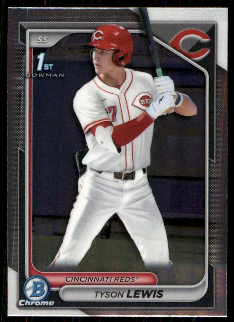 2024 Bowman Draft #BDC-44 Tyson Lewis Chrome