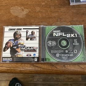 Sega Dreamcast  Sega Sports Lot 2k1 Baseball, NFL, NBA   Not For Resale