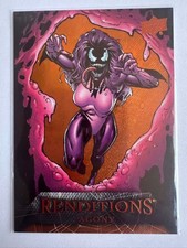 2024 UD Marvel Marvel Renditions Spiderman Orange Agony 297/299