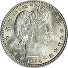 1914-P Barber Quarter PCGS MS63 OGH Superb Eye Appeal Strong Strike