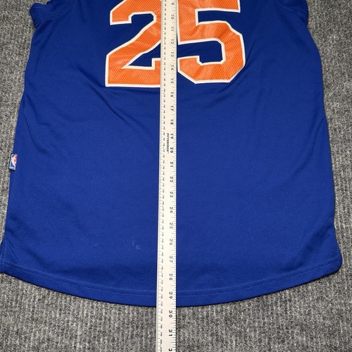 NBA NEW YORK KNICKS BASKETBALL Adult JERSEY ADIDAS DERRICK ROSE #25 Size M - Picture 6 of 7