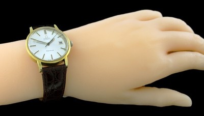 わわ Vintage 1971 Omega Geneve # 166098 Cal 1480 35mm YGF Steel Date