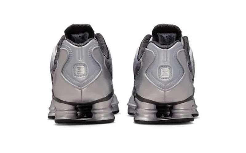 Nike Shox TL Metallic Silver White PRINT Sneakers Retro OG