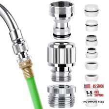 Faucet Quick Adapter Connector with Aerator,Sink Faucet to Shower Hose/Garden