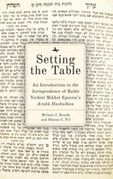 Michael J. Broyde (U. A.) | Setting The Table | Buch | Englisch (2021)