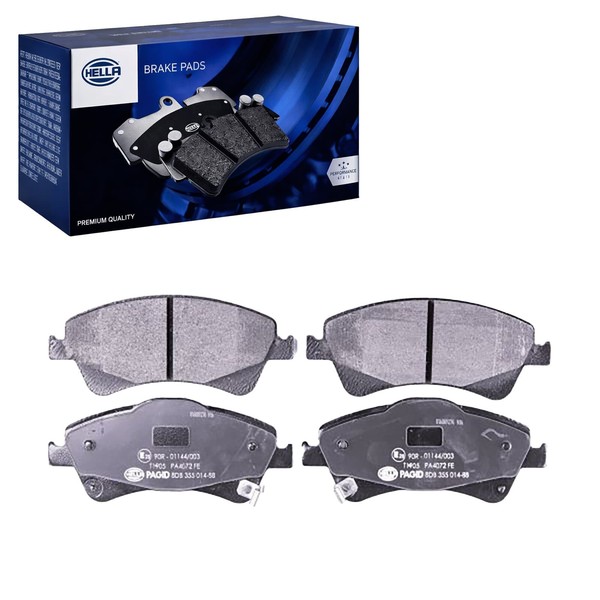 Hella BremsbelÄGe Vorne Passend FüR Toyota Auris Avensis Corolla Verso | 8-image