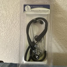 Prestige Medical S122 Dual Head Stethoscope Black Emergency Cardiology Surgery