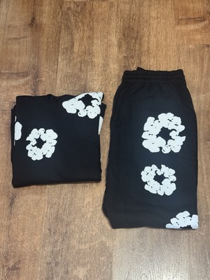 Brand New Black Denim Tears Tracksuit 