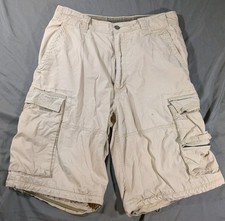 Vintage Abercrombie Fitch Shorts Mens Small 32 Multi Pocket Cargo Distressed Y2K