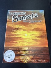 Vintage Art Instruction Book Painting Sunsets by Violet Parkhurst 101