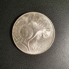 10 Deutsche Mark Olympische Spiele 1972 München-Münze / Original