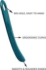 Plastic Shoe Horn, Portable Travel Shoe Horns. Durable Shoe Spoon Shoe Helper...