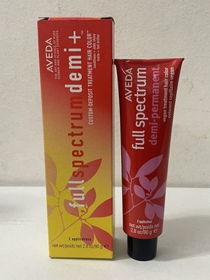 Aveda Full Spectrum Demi+ Custom-Deposit Treatment Hair Color 2.8oz/80g New