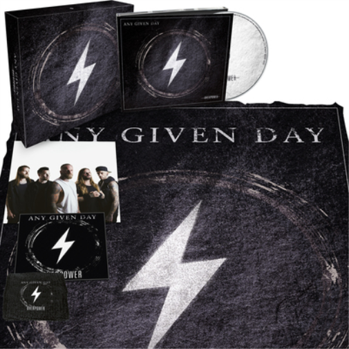 Any Given Day Overpower (CD) Album Digipak