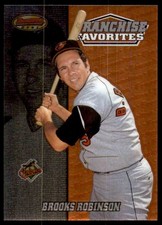 2000 Bowman's Best Franchise Favorites Brooks Robinson #FR2B