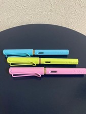  New LAMY Safari Fountain Pen 2023 Limited Edition 3-Color Set