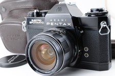 Pentax Electro Spotmatic ES Black  SMC Takumar 50mm F1.4 Lens Excellent JAPAN
