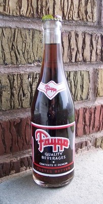 FAYGO ROOT BEER SODA BOTTLE 12oz 1953 DETROIT MICHIGAN FULL POP BOTTLE
