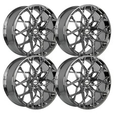 Set-4 Shift Piston 20x8.5 5x120 35mm Chrome Wheels Rims 20 Inch