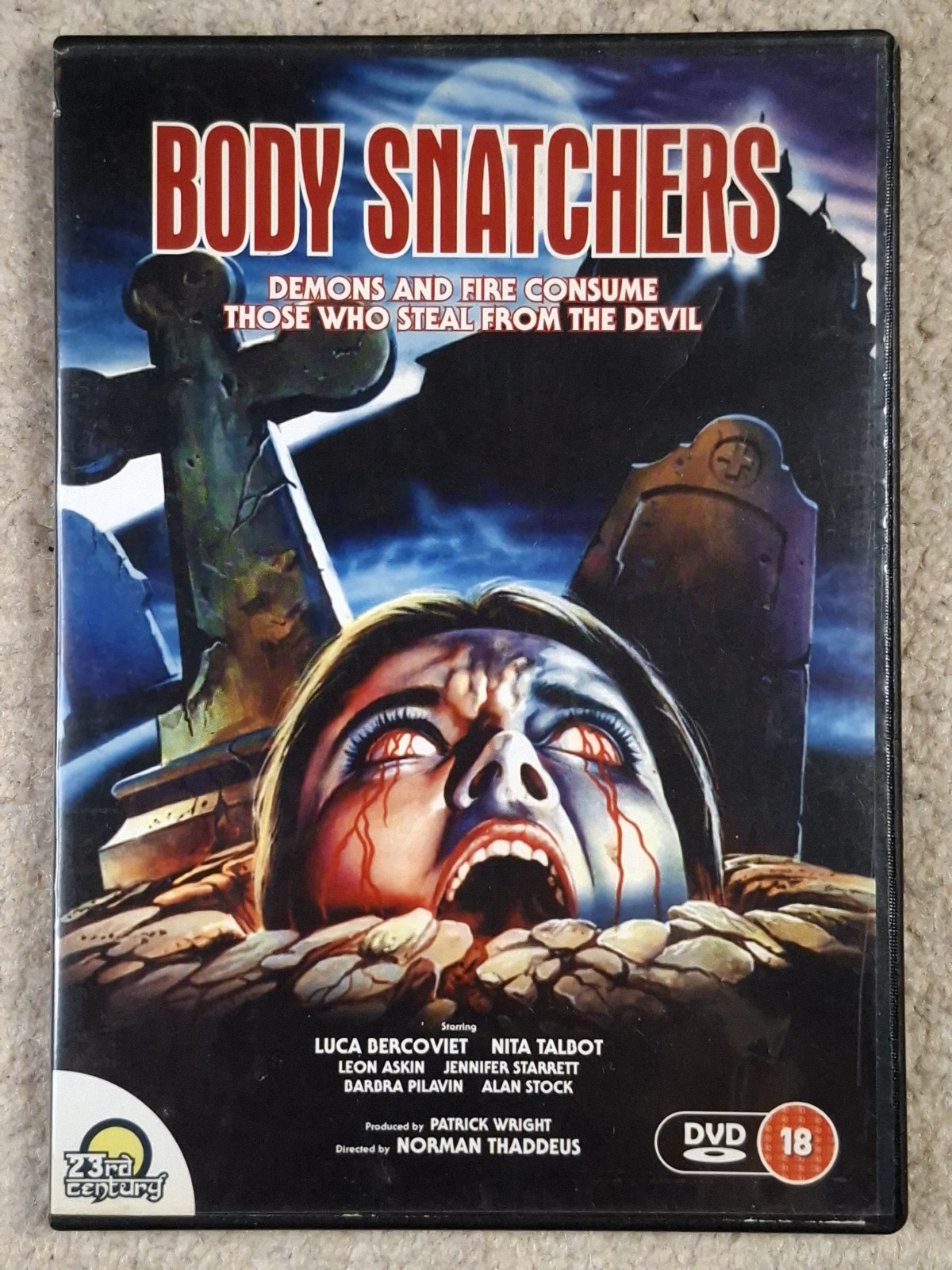 Body Snatchers - Norman Thaddeus - Horror - 18+ Cert - Region 0 DVD