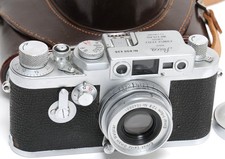 Leica IIIG w. Elmar 2.8/5cm full working screw mount