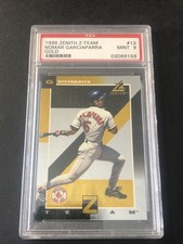 1998 Pinnacle Zenith Z-Team Gold Nomar Garciaparra #13 PSA 9