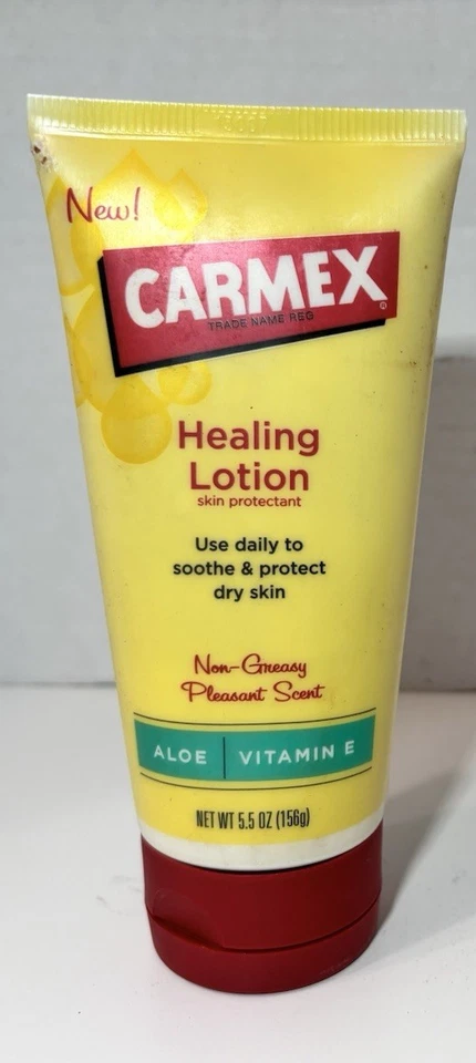 Loción curativa Carmex 3,5 oz cada uno Aloe Vitamina E Foto 3 de 4